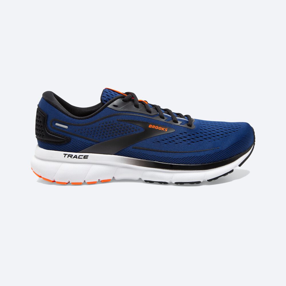 Zapatillas Running Brooks Trace 2 Hombre Azules/Negras/Blancas | CR01734