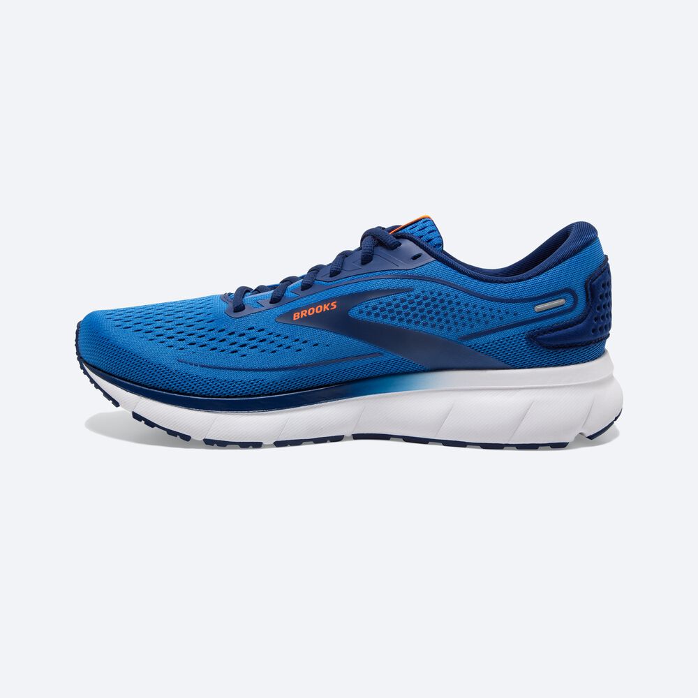 Zapatillas Running Brooks Trace 2 Hombre Azules/Azules/Naranjas | CR08673