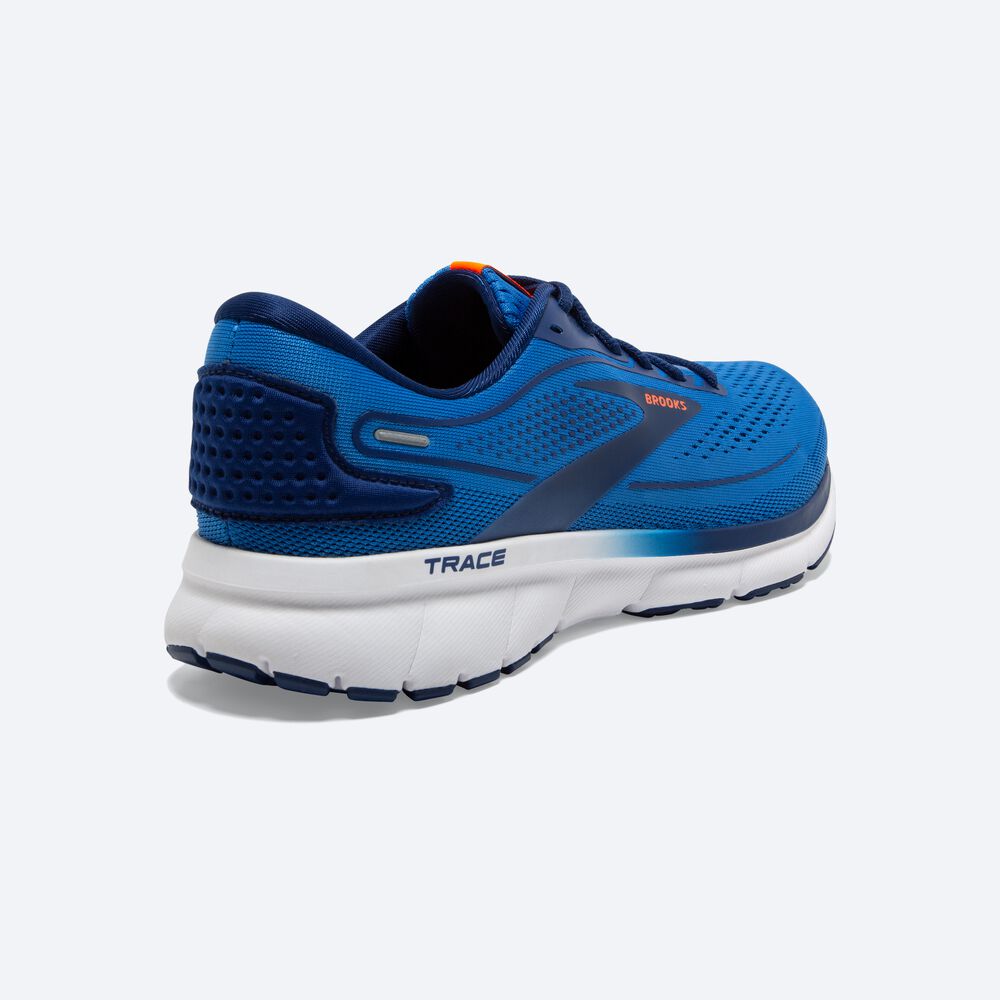 Zapatillas Running Brooks Trace 2 Hombre Azules/Azules/Naranjas | CR08673