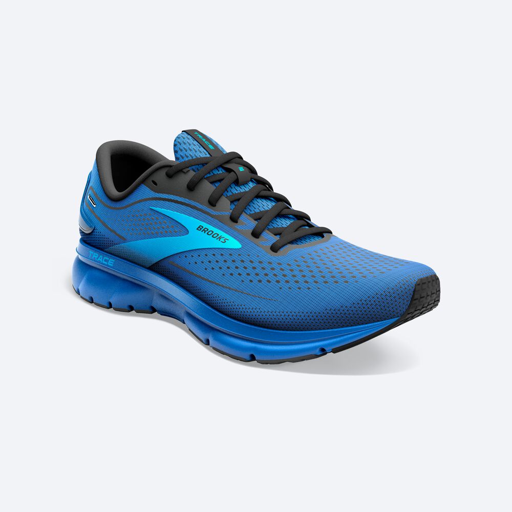 Zapatillas Running Brooks Trace 2 Hombre Azules/Azules/Negras | CR67591