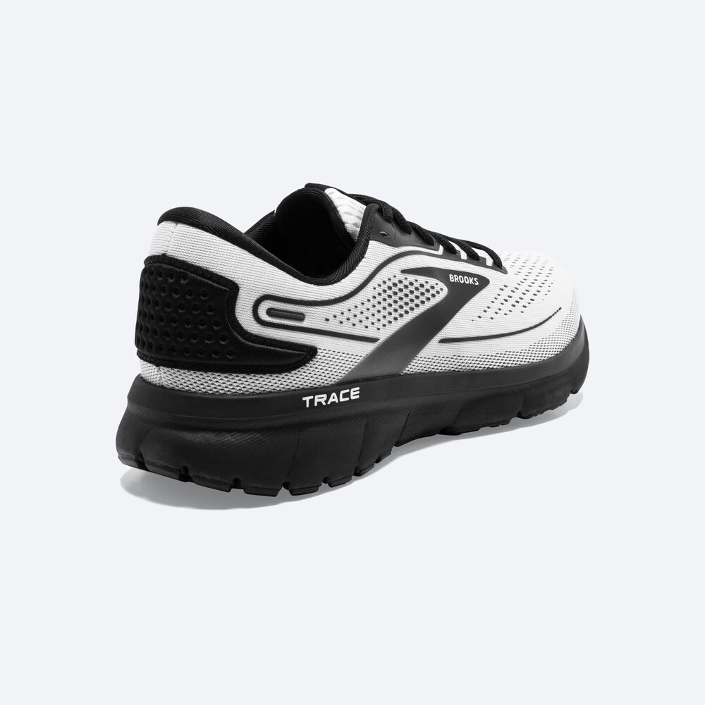 Zapatillas Running Brooks Trace 2 Hombre Blancas/Negras | CR71843