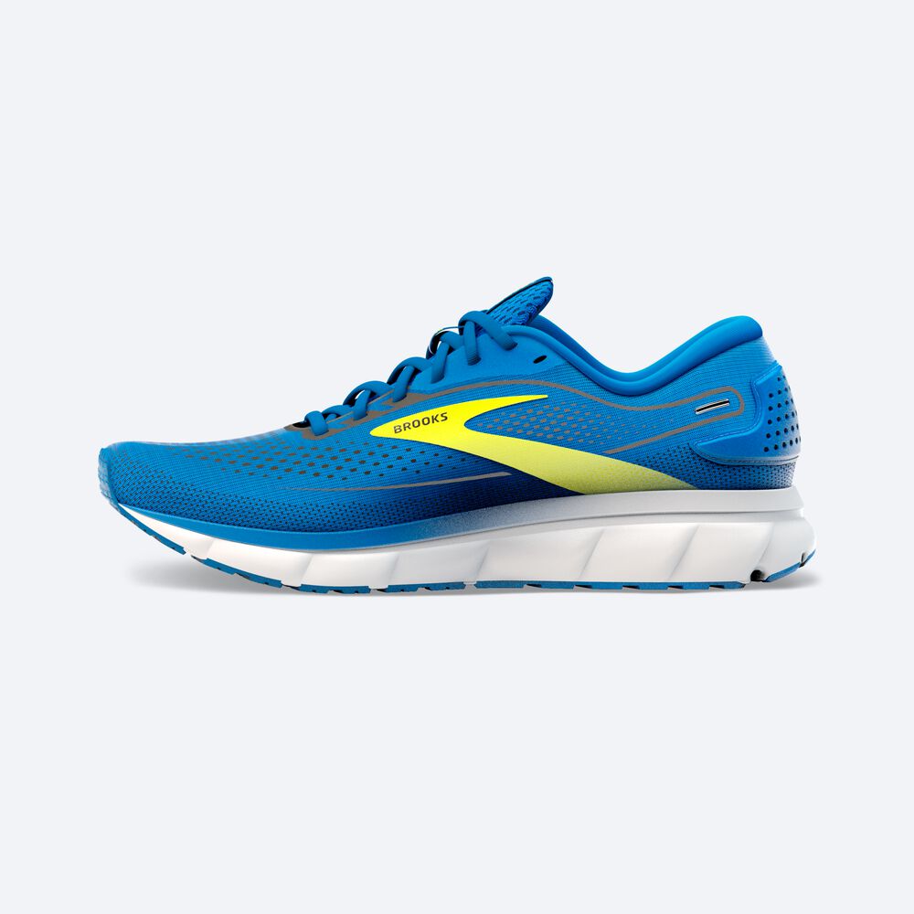 Zapatillas Running Brooks Trace 2 Hombre Azules/Blancas | CR84961