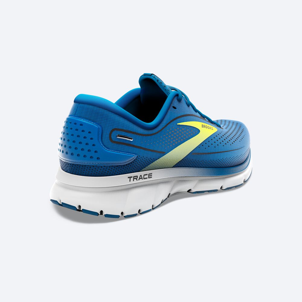 Zapatillas Running Brooks Trace 2 Hombre Azules/Blancas | CR84961