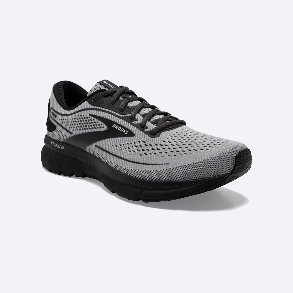 Zapatillas Running Brooks Trace 2 Hombre Gris/Negras | CR97415