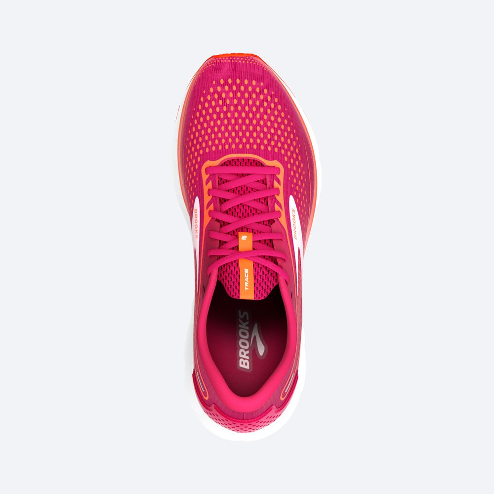 Zapatillas Running Brooks Trace 2 Mujer Rojas/Rosas | CR18596