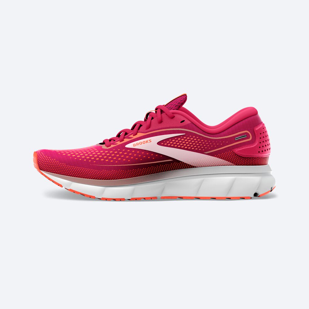 Zapatillas Running Brooks Trace 2 Mujer Rojas/Rosas | CR18596