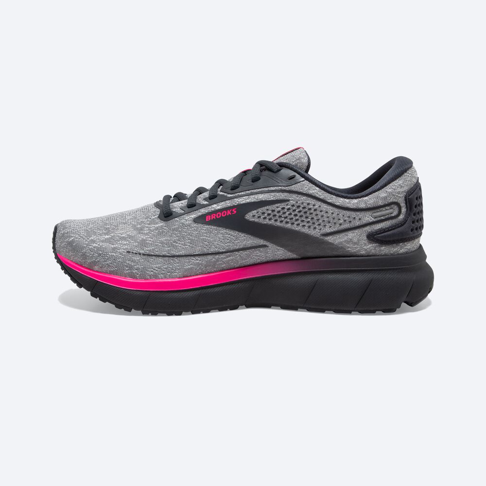 Zapatillas Running Brooks Trace 2 Mujer Gris/Rosas | CR24351