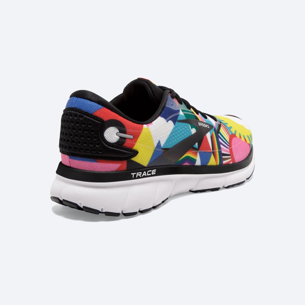 Zapatillas Running Brooks Trace 2 Mujer Negras/Multicolor | CR32985