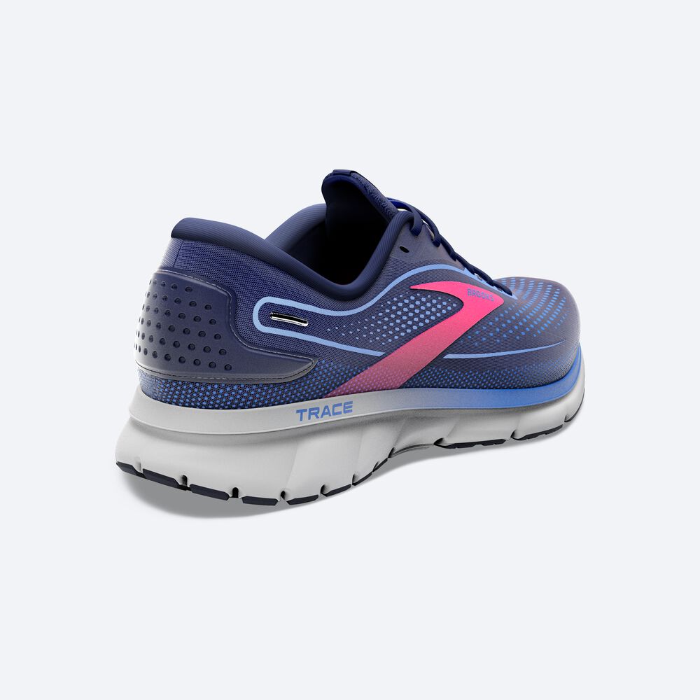 Zapatillas Running Brooks Trace 2 Mujer Azul Marino/Azules/Rosas | CR34807