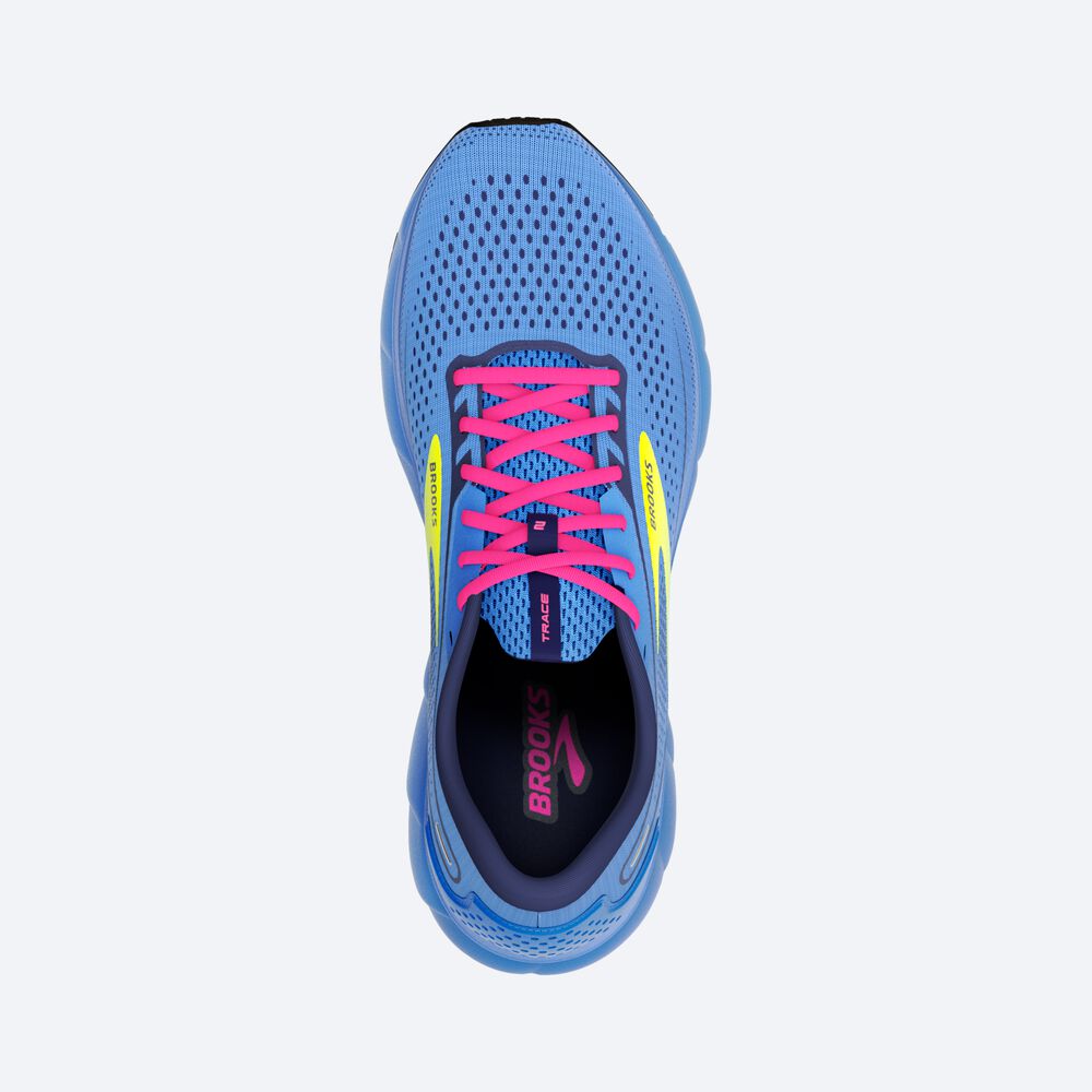 Zapatillas Running Brooks Trace 2 Mujer Azules/Rosas | CR64815