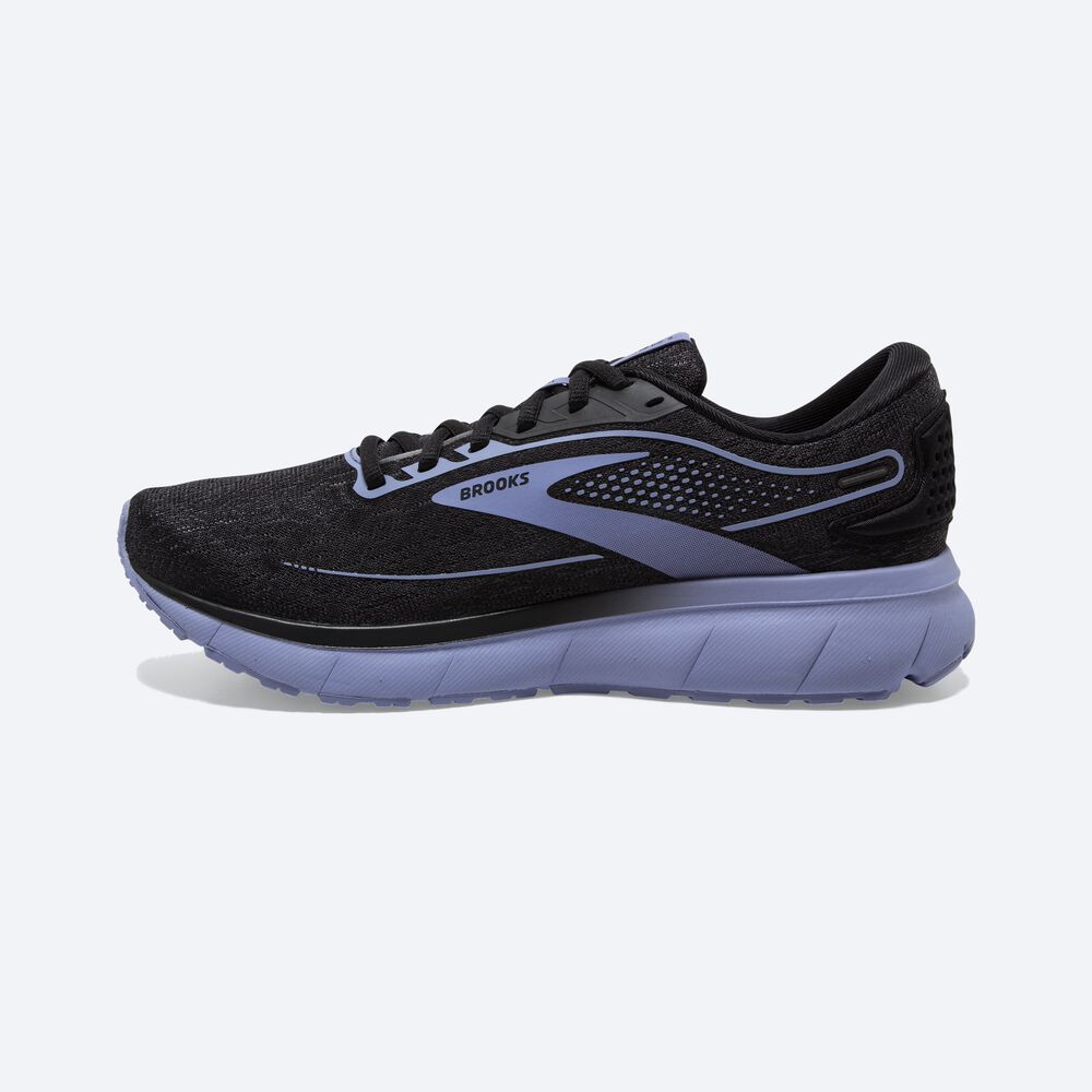 Zapatillas Running Brooks Trace 2 Mujer Negras/Moradas | CR65319