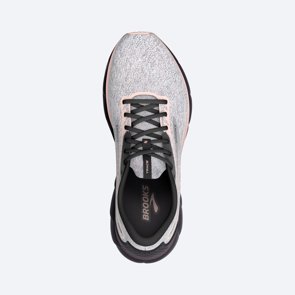 Zapatillas Running Brooks Trace 2 Mujer Gris/Negras | CR79538