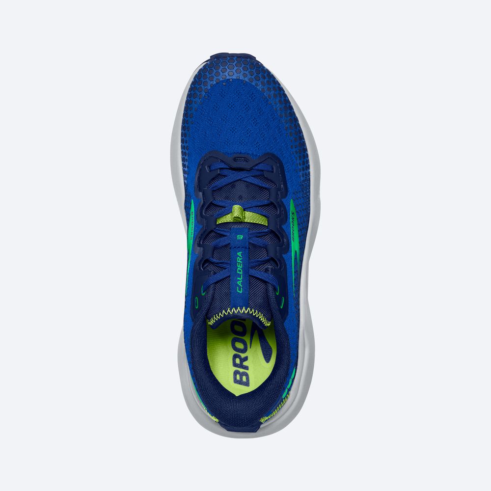 Zapatillas Trail Brooks Caldera 6 Hombre Azules/Verde | CR87139