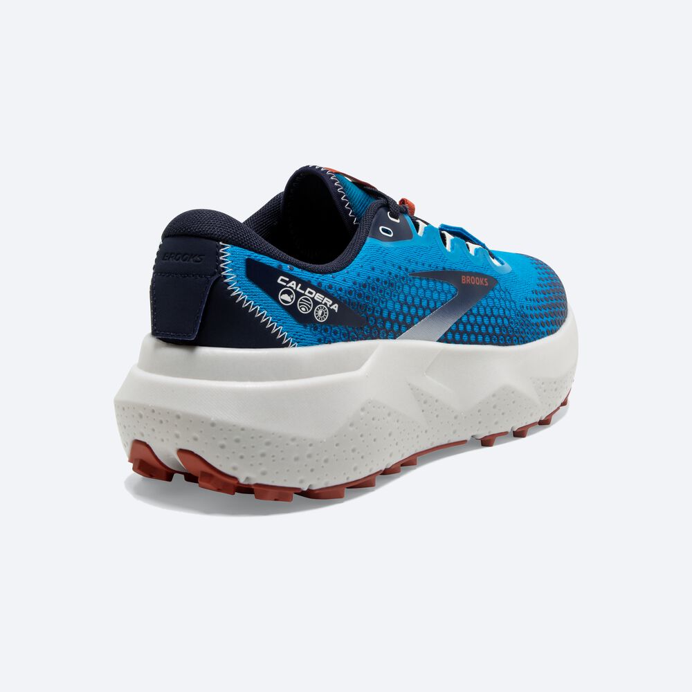 Zapatillas Trail Brooks Caldera 6 Hombre Azul Marino/Azules | CR98621