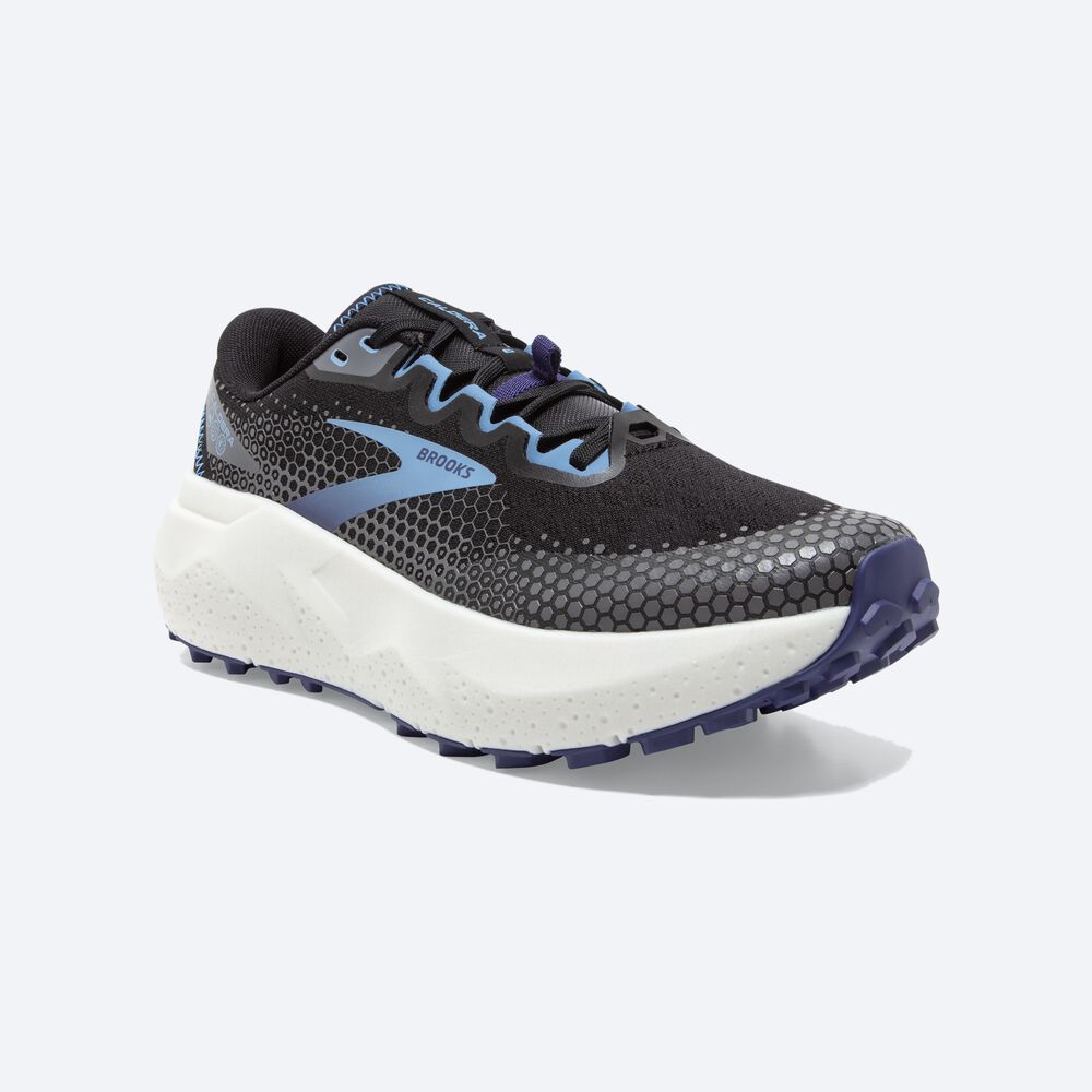 Zapatillas Trail Brooks Caldera 6 Mujer Negras/Azules/Gris | CR41529