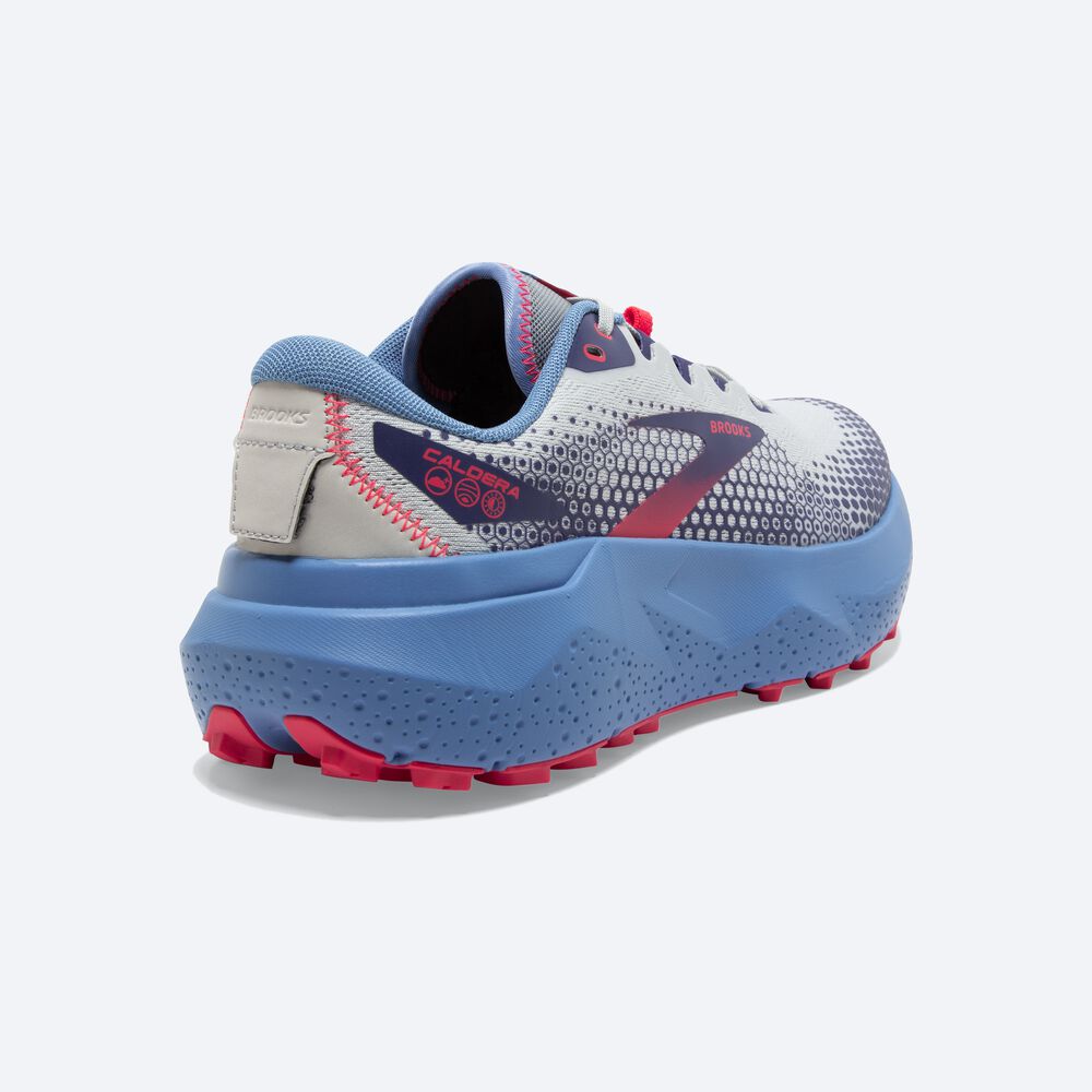 Zapatillas Trail Brooks Caldera 6 Mujer Azules/Rosas | CR70539