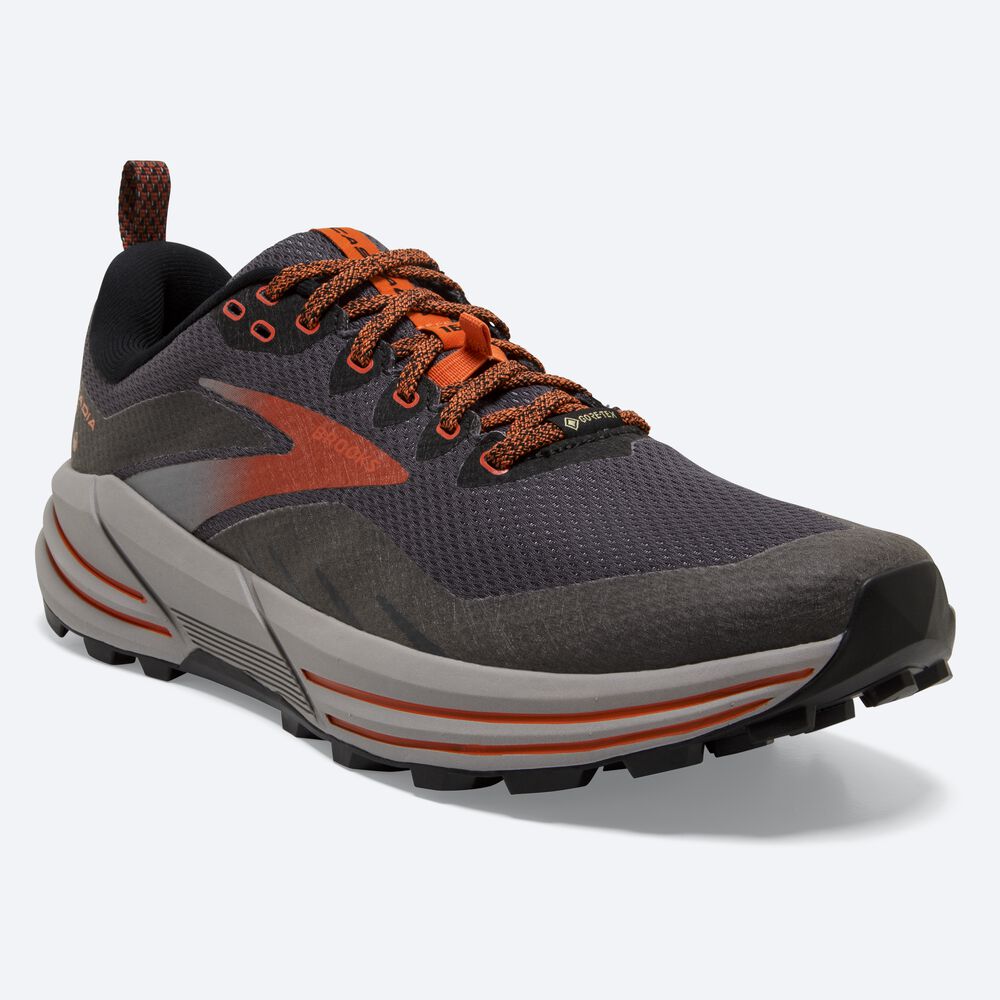 Zapatillas Trail Brooks Cascadia 16 GTX Hombre Negras | CR76341