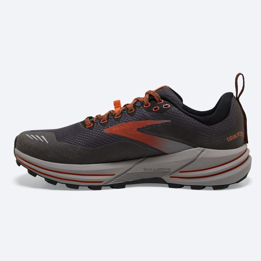 Zapatillas Trail Brooks Cascadia 16 GTX Hombre Negras | CR76341