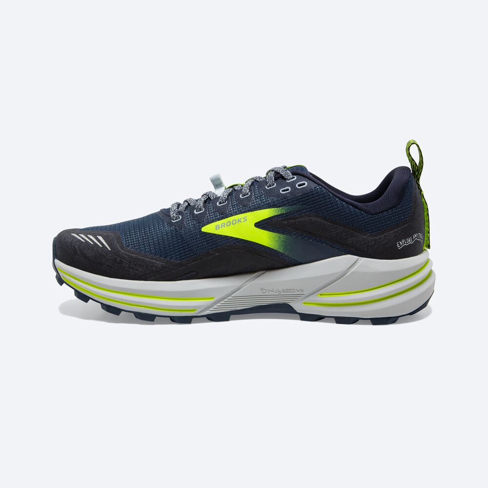 Zapatillas Trail Brooks Cascadia 16 Hombre Marrones/Azul Marino | CR59768