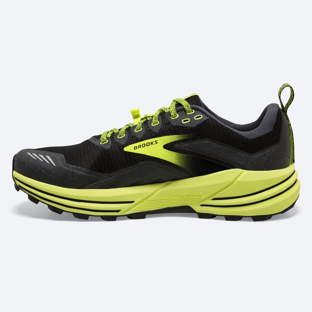 Zapatillas Trail Brooks Cascadia 16 Hombre Negras | CR83167