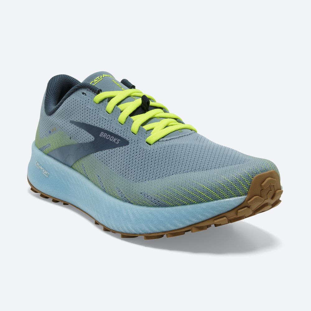 Zapatillas Trail Brooks Catamount Mujer Azules | CR75482