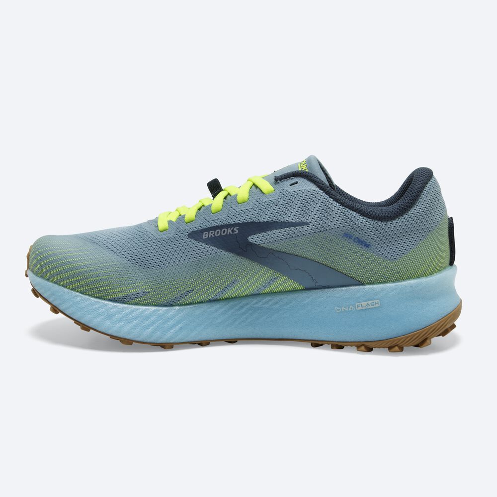 Zapatillas Trail Brooks Catamount Mujer Azules | CR75482