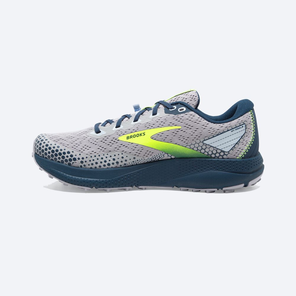 Zapatillas Trail Brooks Divide 3 Hombre Gris/Azul Marino | CR30918