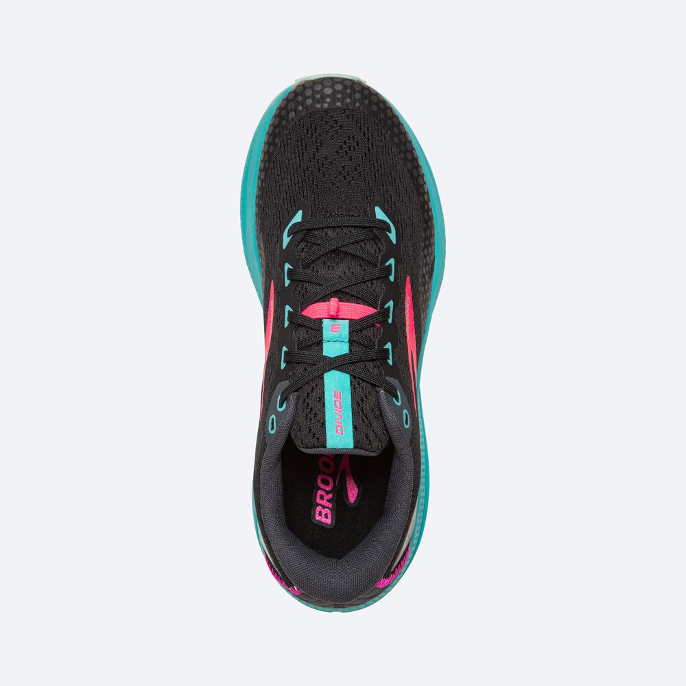 Zapatillas Trail Brooks Divide 3 Mujer Azules Coral/Rosas | CR48109