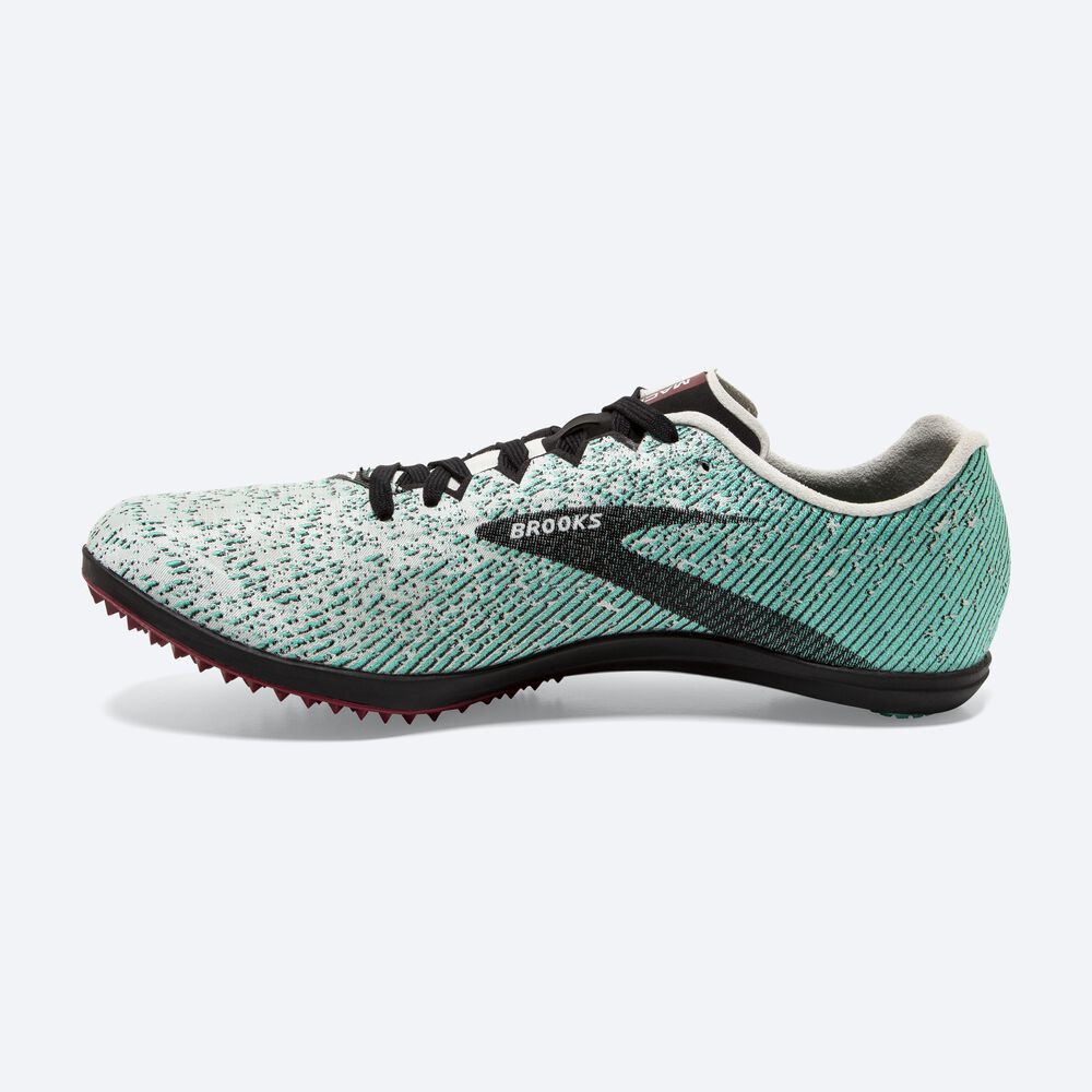 Zapatillas de Clavos Brooks Mach 19 Spikeless Mujer Gris/Negras | CR73425