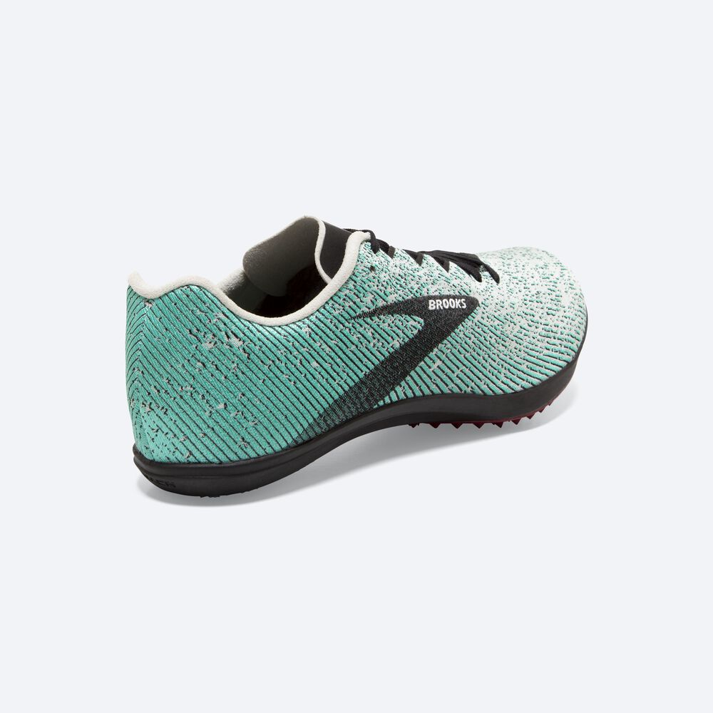 Zapatillas de Clavos Brooks Mach 19 Spikeless Mujer Gris/Negras | CR73425