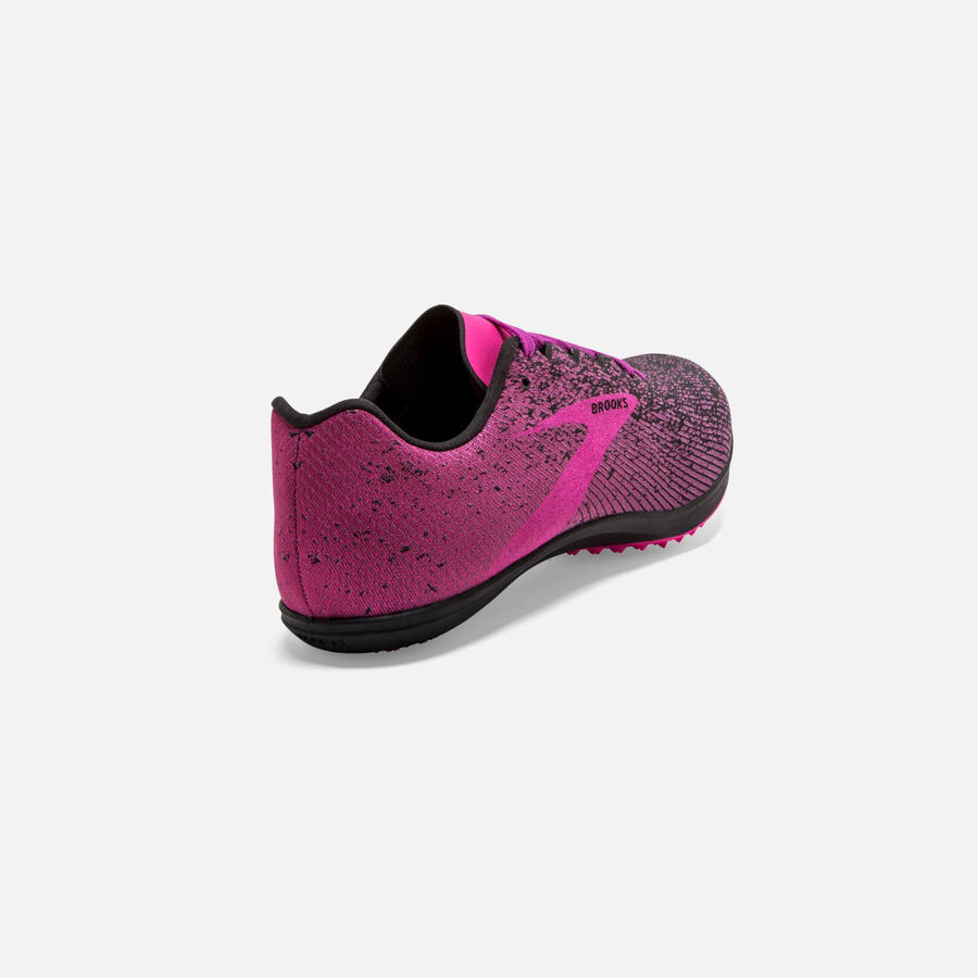 Zapatillas de Clavos Brooks Mach 19 Spikeless Mujer Gris/Negras | CR92438