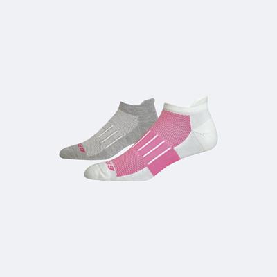 Calcetines Brooks Ghost Midweight 2-Pack Mujer Rosas | CR72639