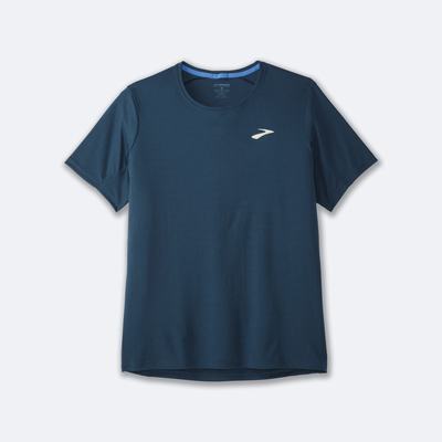 Camiseta Brooks Atmosphere Short Sleeve Hombre Indigo | CR04758