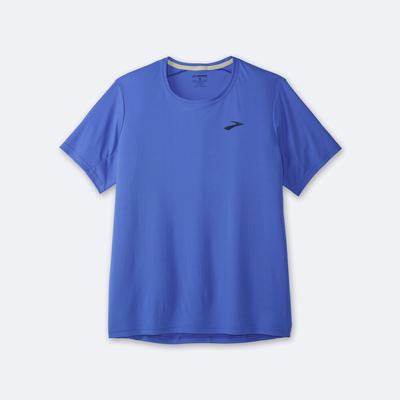 Camiseta Brooks Atmosphere Short Sleeve Hombre Azules | CR78265