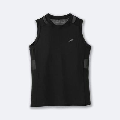 Camiseta Brooks Atmosphere Sleeveless Mujer Negras | CR32149