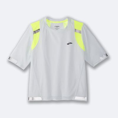 Camiseta Brooks Carbonite Short Sleeve Mujer Gris | CR57086