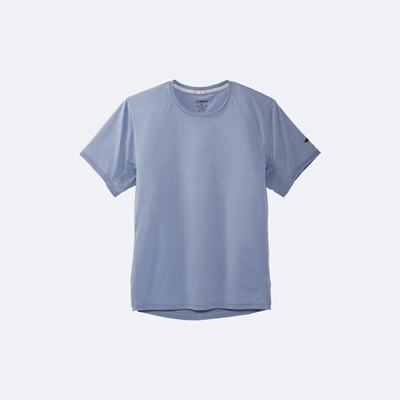 Camiseta Brooks Distance Short Sleeve Hombre Azules | CR57041