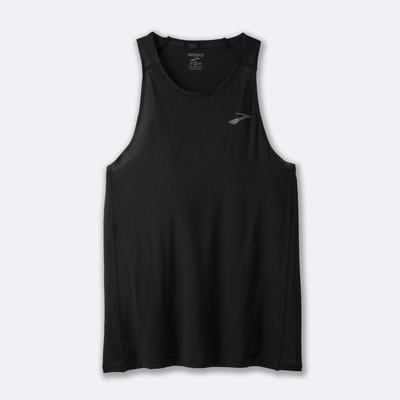 Camiseta Tirantes Brooks Atmosphere Singlet Hombre Negras | CR37604