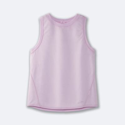 Camiseta Tirantes Brooks Distance Mujer Moradas | CR91738