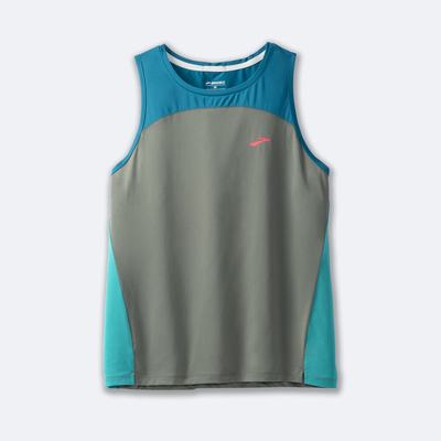 Camiseta Tirantes Brooks Sprint Free Tank 2.0 Mujer Verde | CR04179