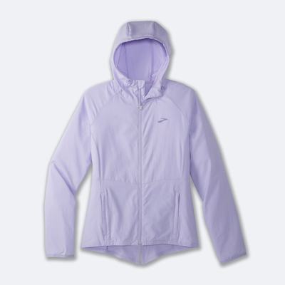 Chaquetas Brooks Canopy Mujer Moradas Gris | CR61289