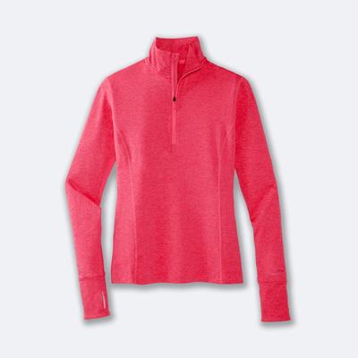 Chaquetas Brooks Dash 1/2 Zip Mujer Rosas | CR10678