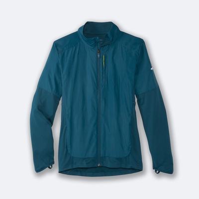 Chaquetas Brooks Fusion Híbrido Hombre Verde Oscuro | CR04639