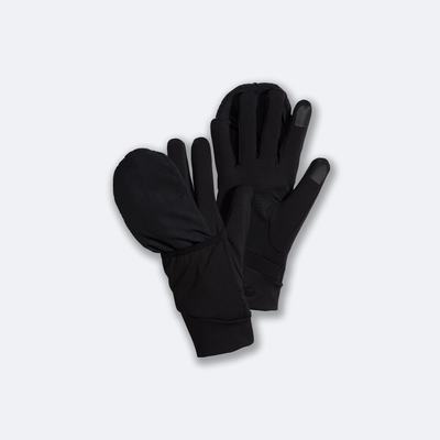 Guantes Brooks Draft Híbrido Hombre Negras | CR12940