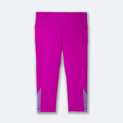 Mallas Brooks Method 1/2 Crop Tight Mujer Rosas/Moradas | CR59670