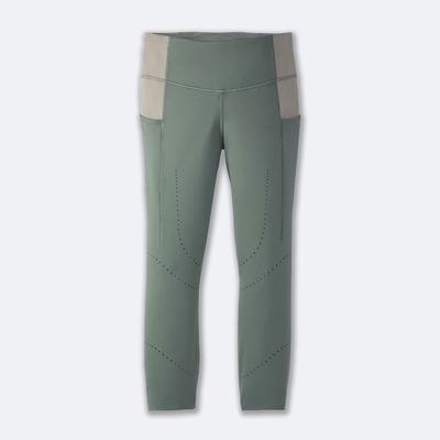 Mallas Brooks Method 3/4 Tight Mujer Verde | CR63805