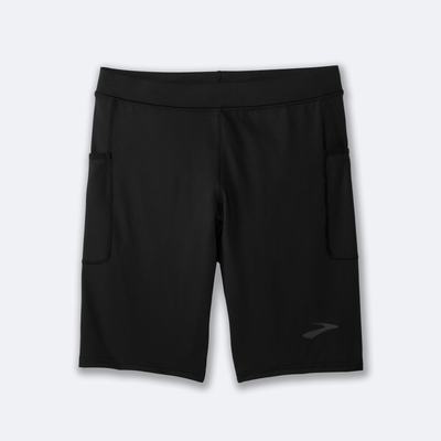 Mallas Brooks Source 9" Short Tight Hombre Negras | CR95048