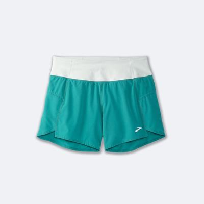 Pantalones Cortos Brooks Chaser 5" Mujer Verde/Verde Menta | CR56023