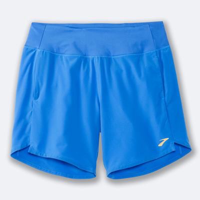 Pantalones Cortos Brooks Chaser 7" Mujer Azules | CR20543