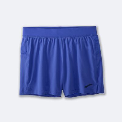 Pantalones Cortos Brooks Sherpa 5" Hombre Azules | CR51479